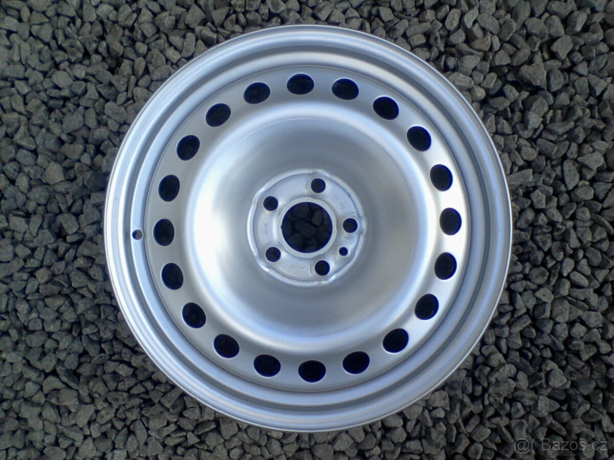 16 plechové disky Fiat Doblo II,500L,Opel Combo D - 5