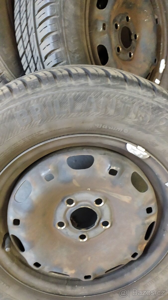 Letní sada kol 14" 175/70R14 5x100 - 5