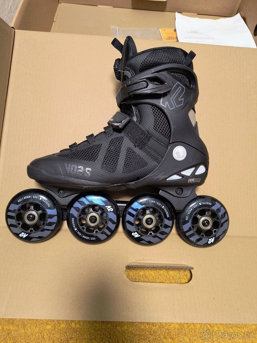 Pánské kolečkové brusle K2 VO2 S 90 Boa U EUR 42,5 (2024) - 5