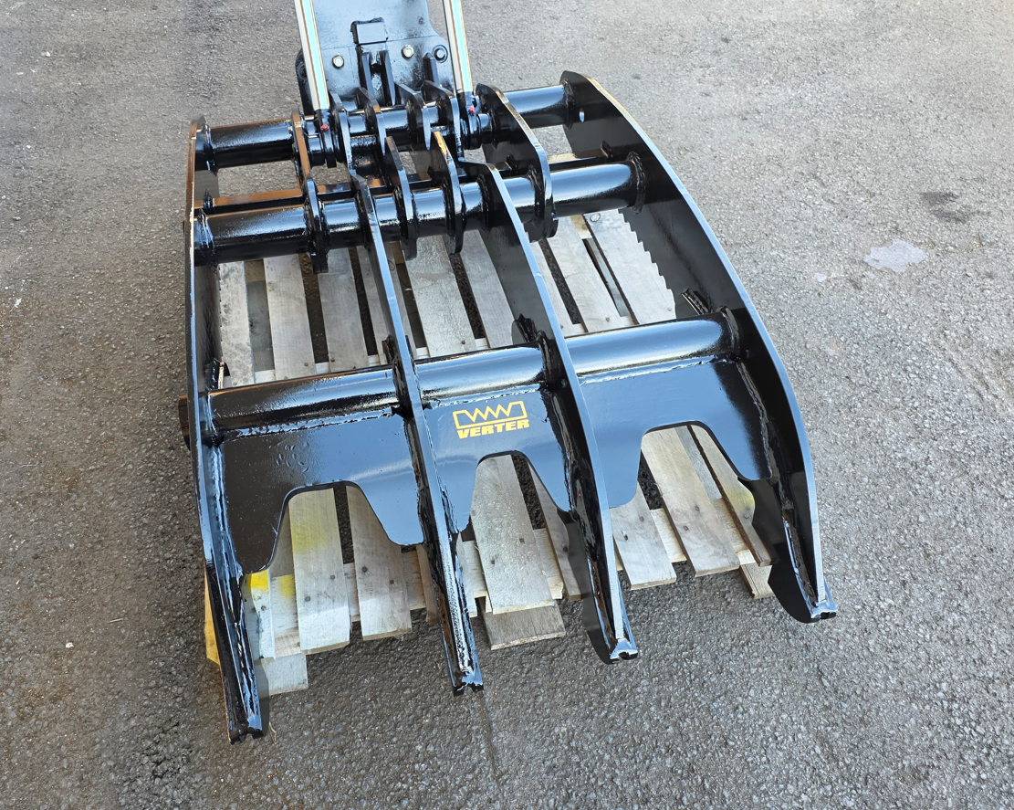 Hydraulický pridržovací prst na bagr, rýpadlo CAT a jiné - 5