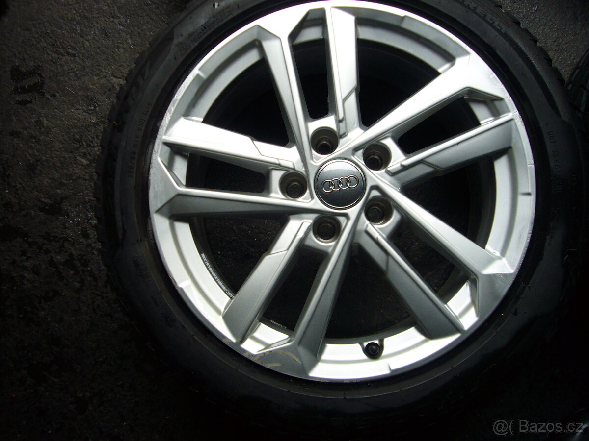 ZIMNÍ ALU KOLA AUDI-VW-ŠKODA-SEAT 17" 5x112 6,5" et-43, - 5