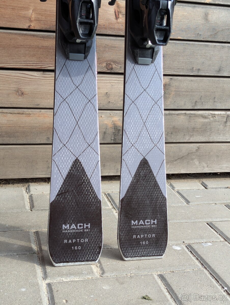 Exkluzivní švýcarské lyže Mach Raptor 160cm - 5