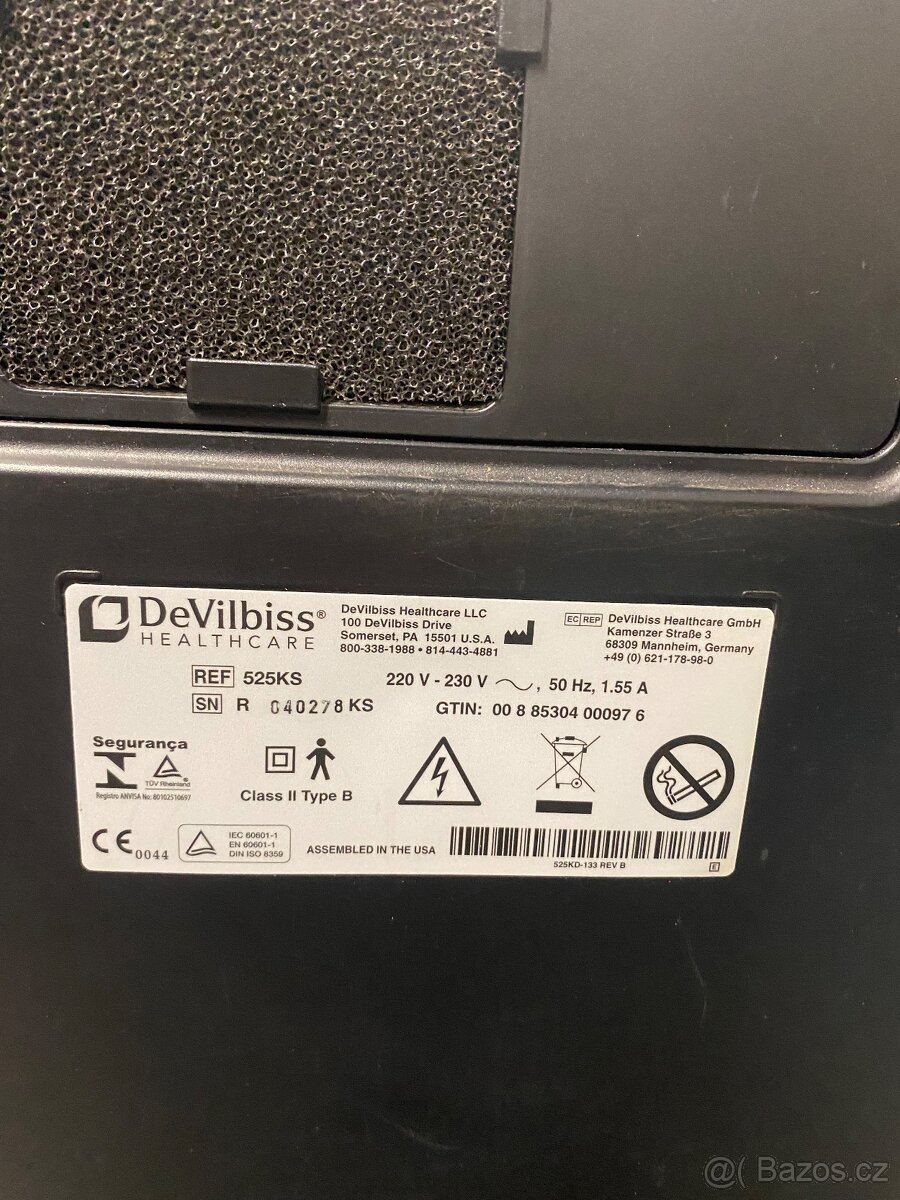 Oxygenerátor Devilbiss 525 - 5