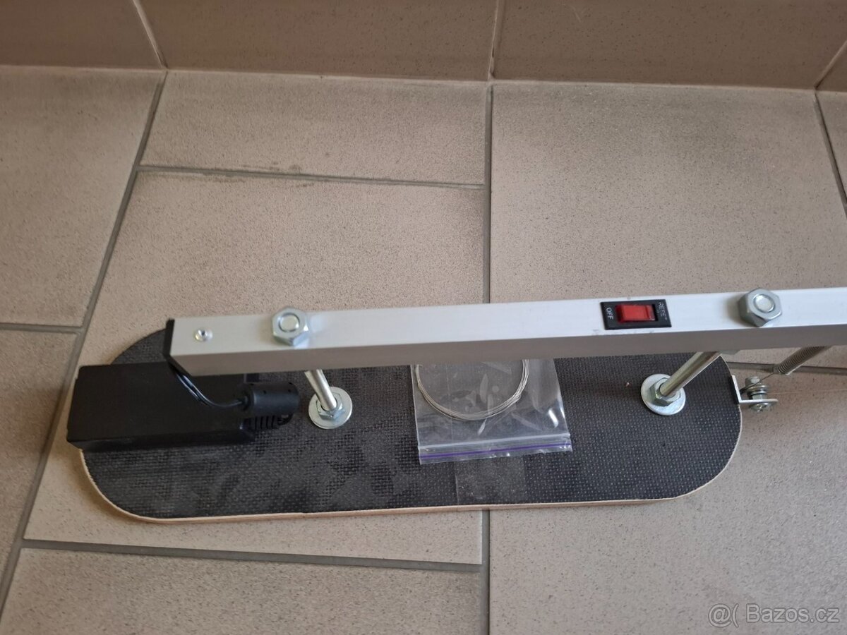 Nová řezačka polystyrenu,styrodu103cm+8x drátu+pružina - 5