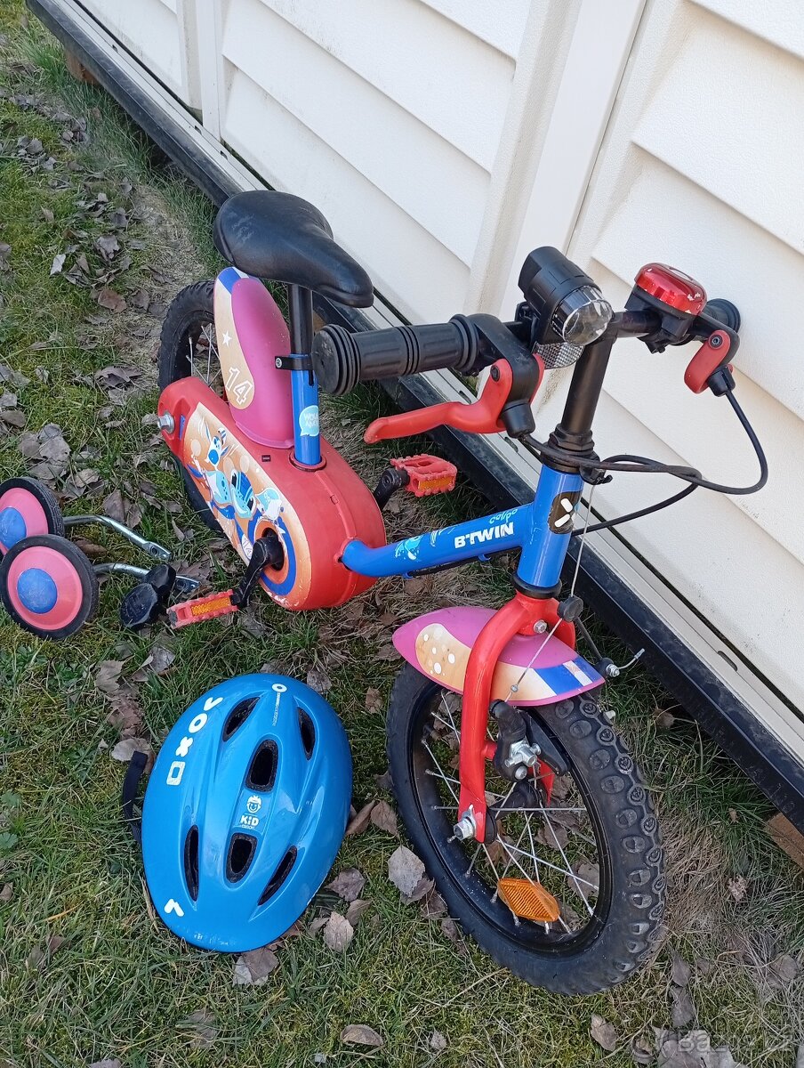 Dětské kolo 14 " btwin Decathlon - 5