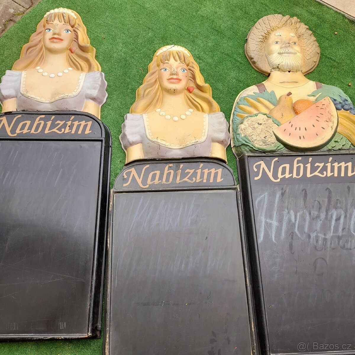 Staré kupecké reklamní tabule - 5