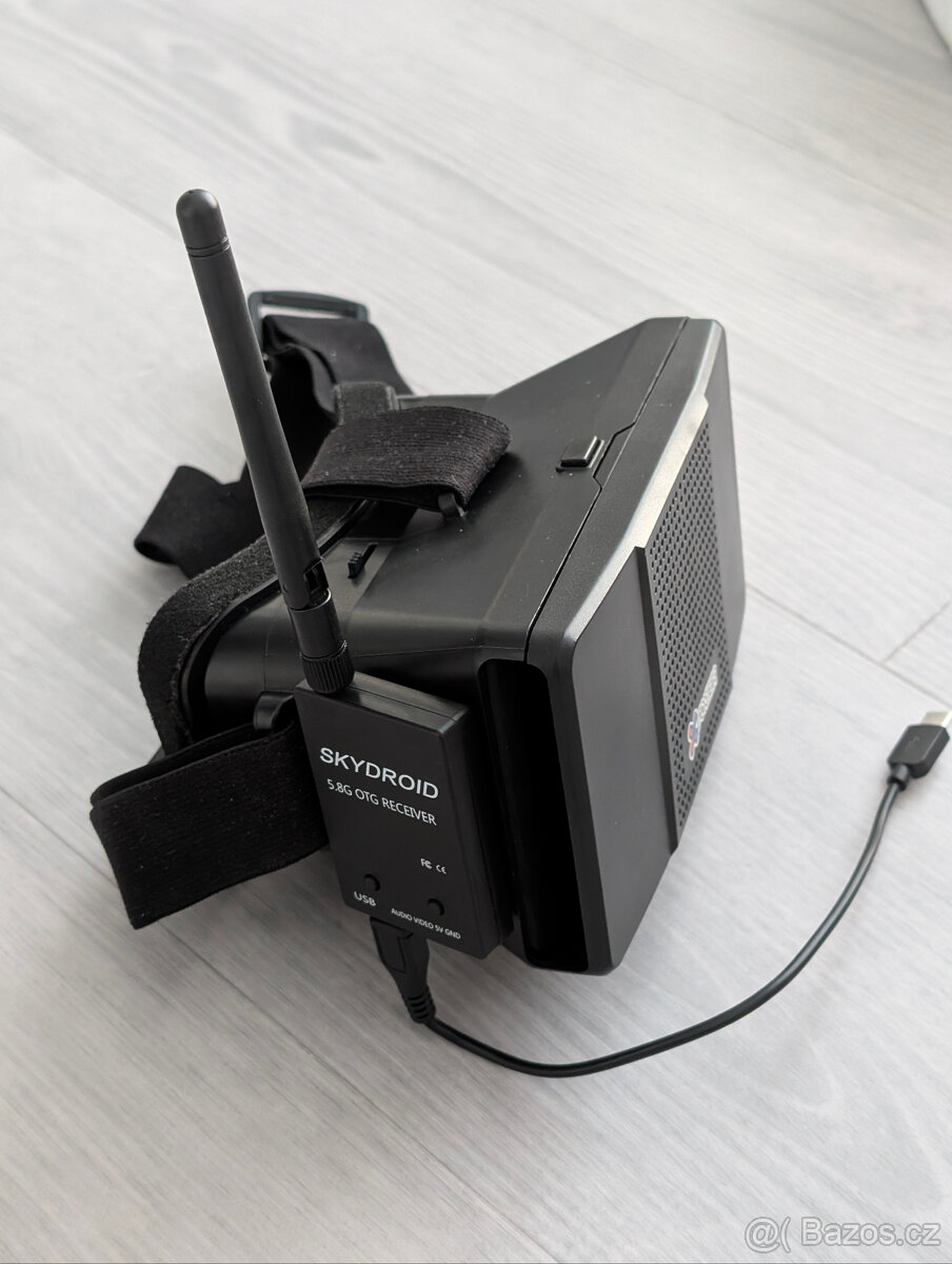 Dron MJX RC Bugs 6, FPV kit, + 2 akumulátory - 5