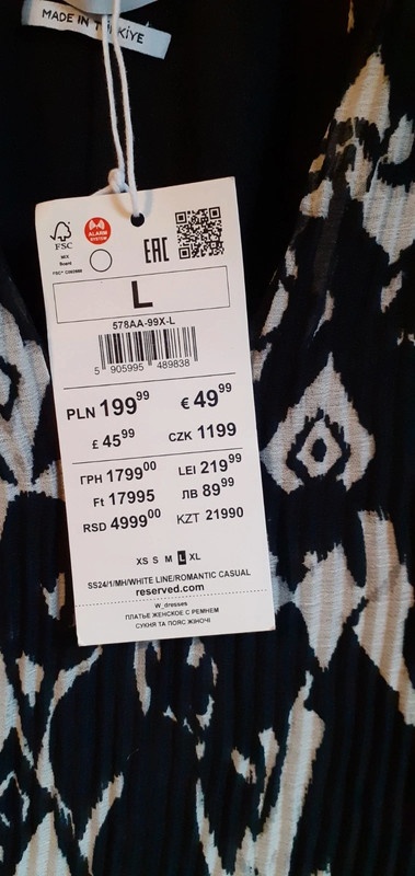 Šaty RESERVED vel.L - 5