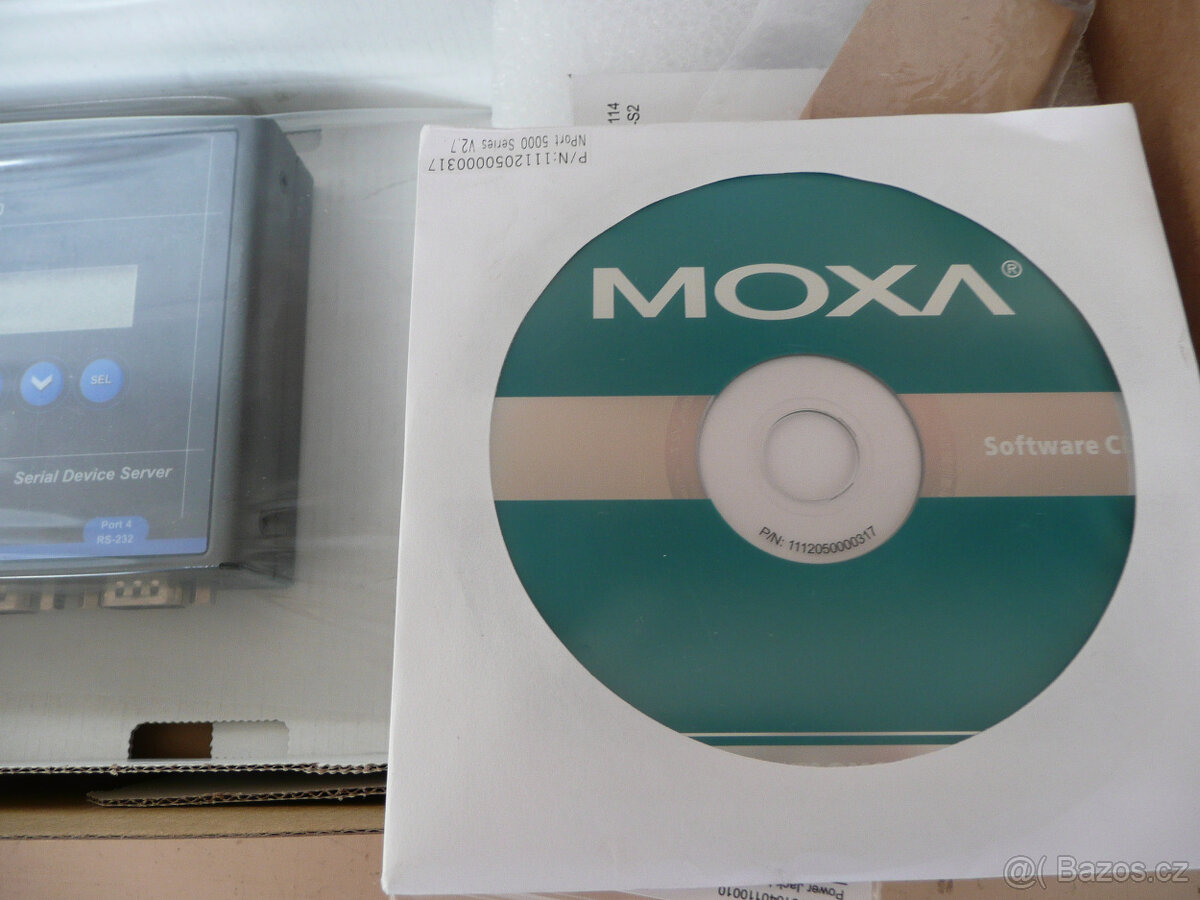 Nový nepoužitý serial serwer NPORT 5410 Moxa - 5