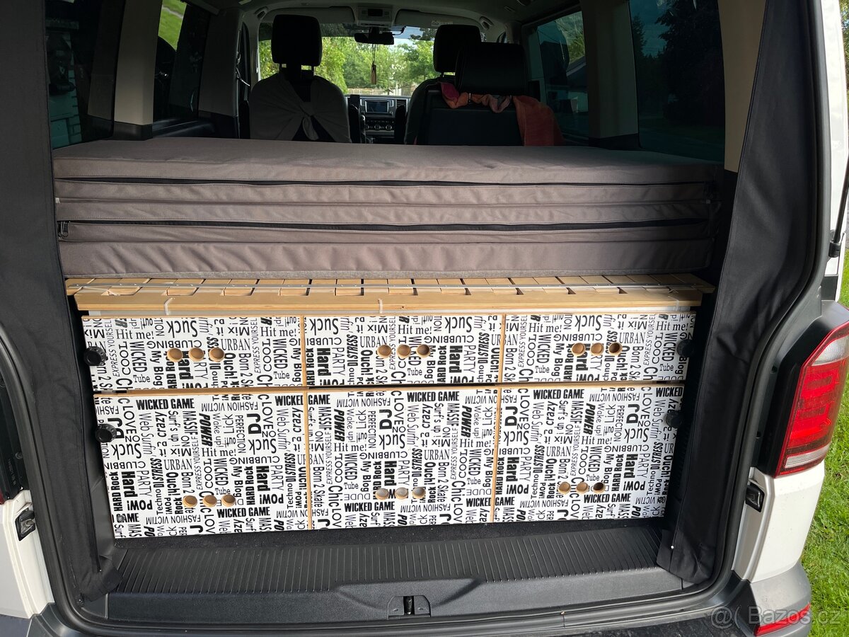 Obytná vestavba VW Multivan, Caravelle, Transportér T5, T6 - 5