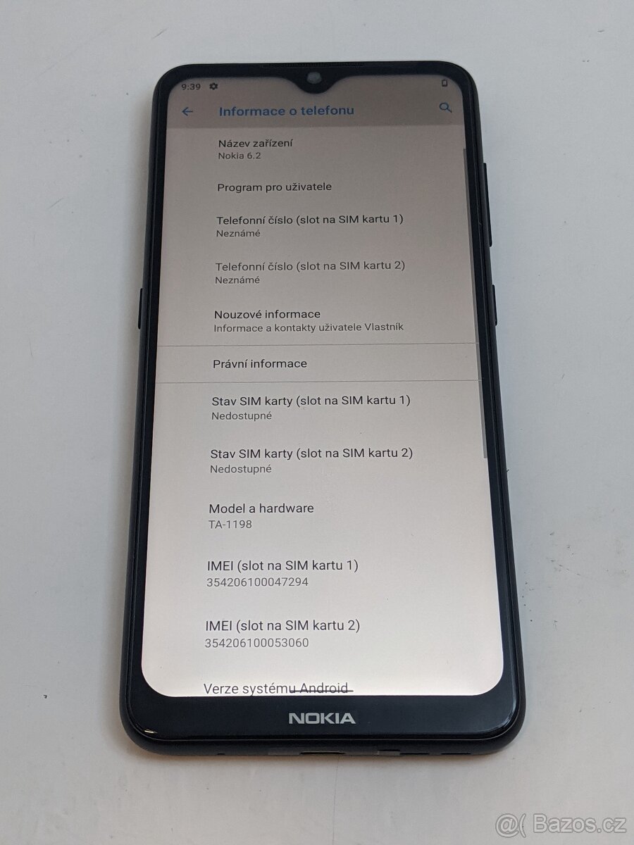 Nokia 6.2 4/64gb black. Záruka 6 měsíců. - 5