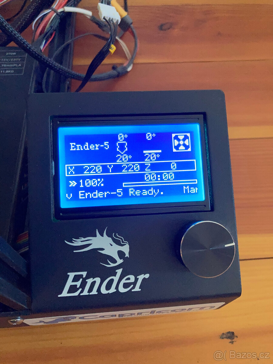 3D tiskárna Ender 5 + kryt + UPGRADES - 5