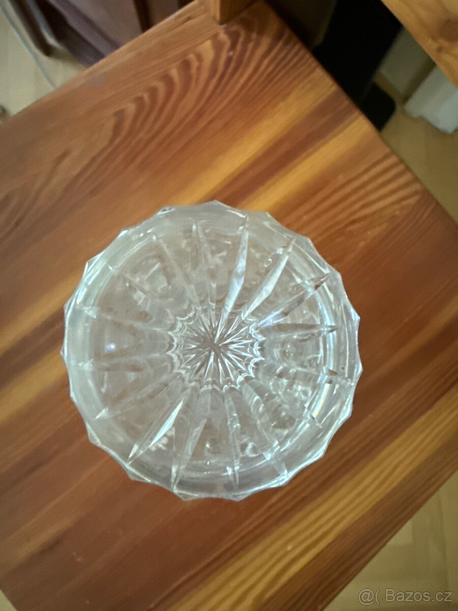 Karafa skleněná na whisky výška 24 cm - 5