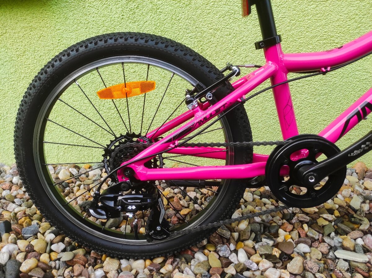Značkové dětské kolo Amulet 20 " (růžová) - 5
