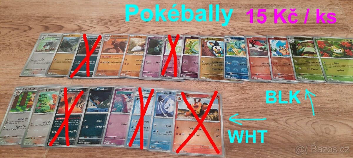 Pokémon karty hity + EX - 5