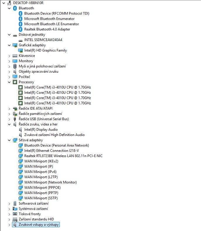 Intel NUC D34010WYKH mini multimedia,i3-4010U,WIN 11,SSD 240 - 5