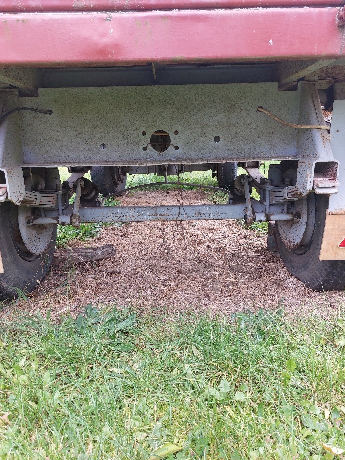 Vlek 5t sklápěcí za traktor - 5