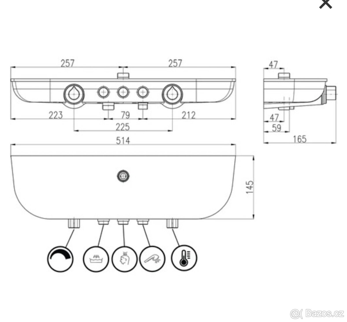 Sprchová baterie - český výrobce - 5