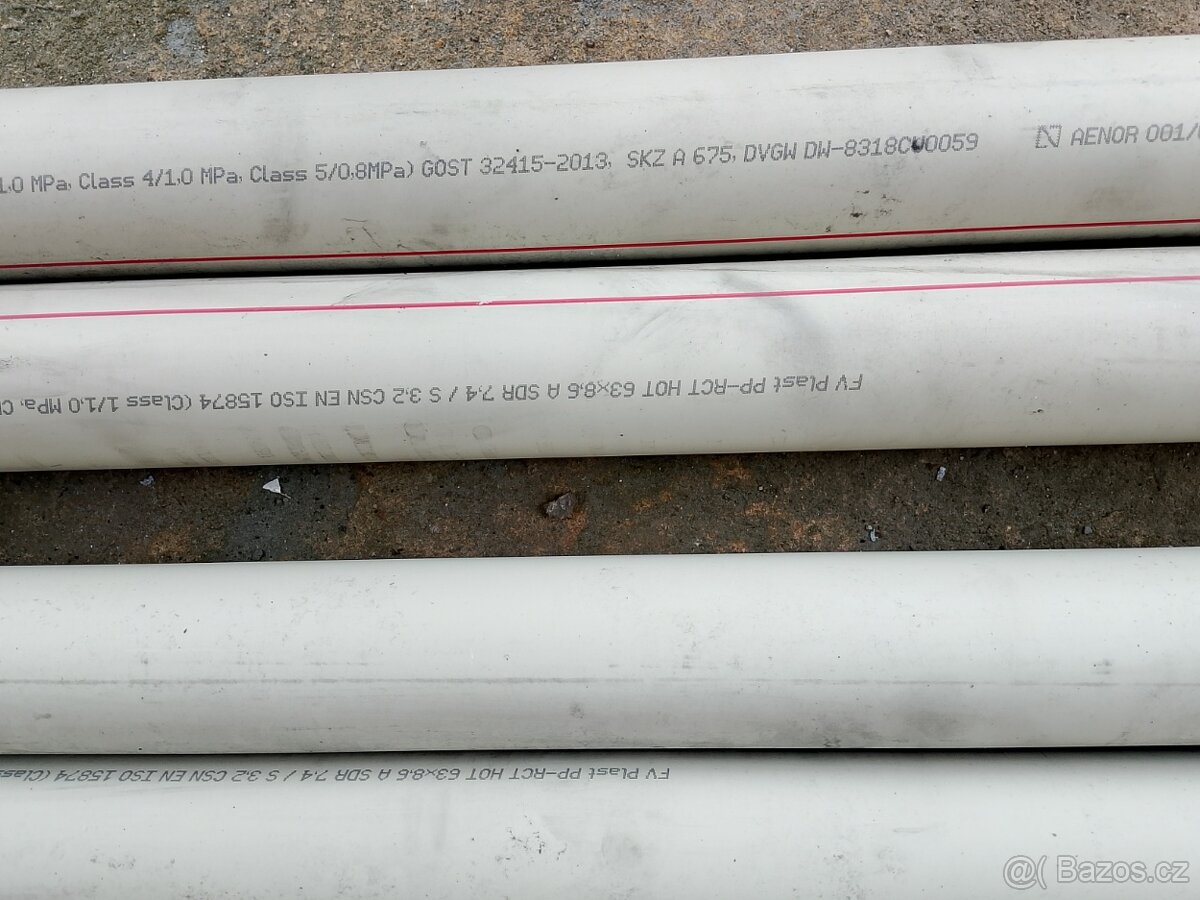 Trubky PPR D63 - 5