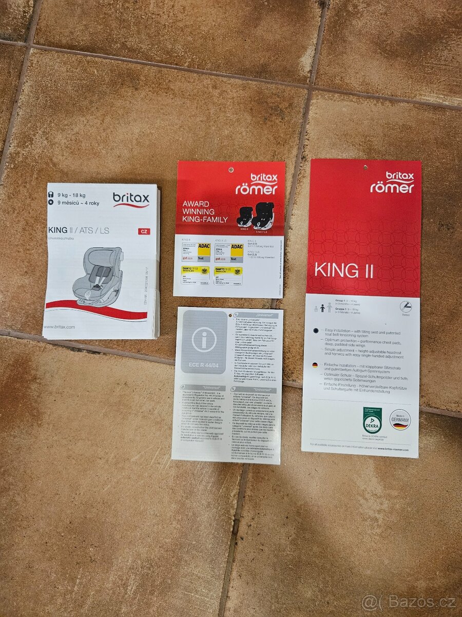 Dětská autosedačka Britax Römer KING II - 5