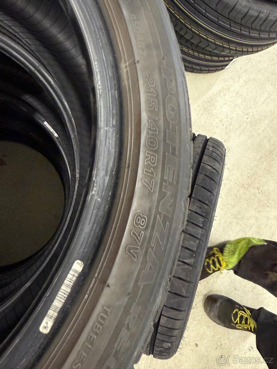 Pneumatiky Bridgestone 215/40 r17 - 5