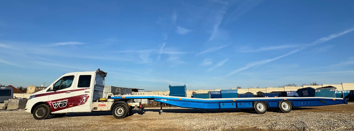 Mercedes-Benz Sprinter ťahač s návesom -na prepravu vozidiel - 5