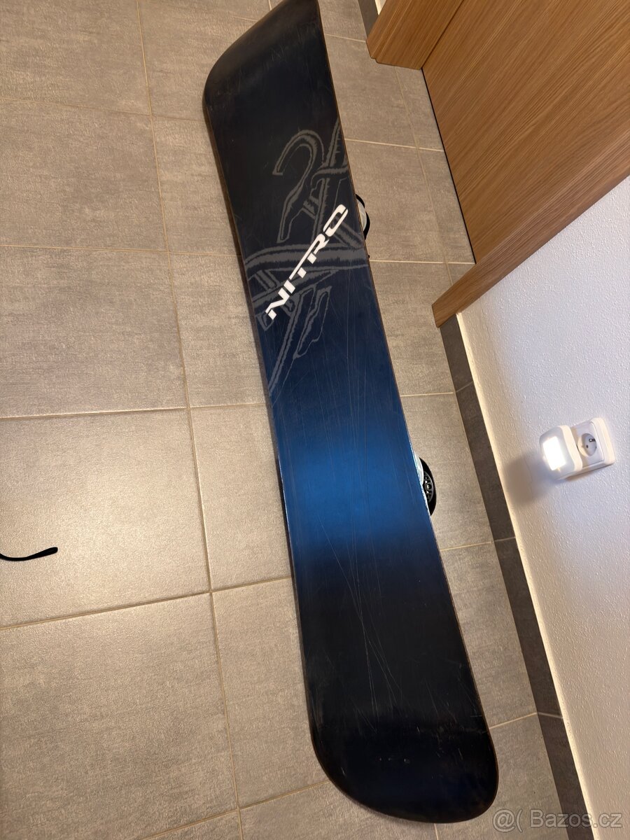 Snowboard NITRO+vázání+vak - 5