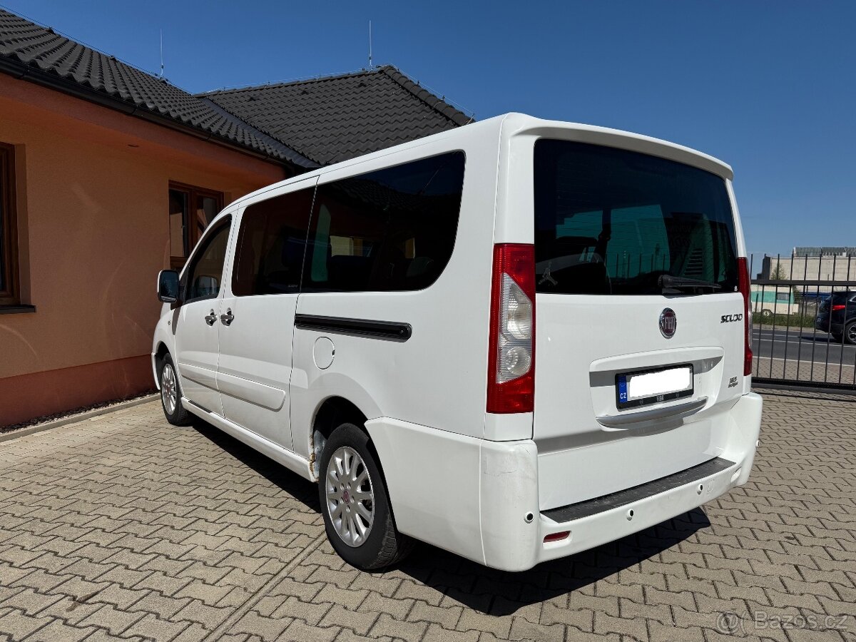 Fiat Scudo 2.0 JTD 120 kw, původ Čr, 8 míst - 5