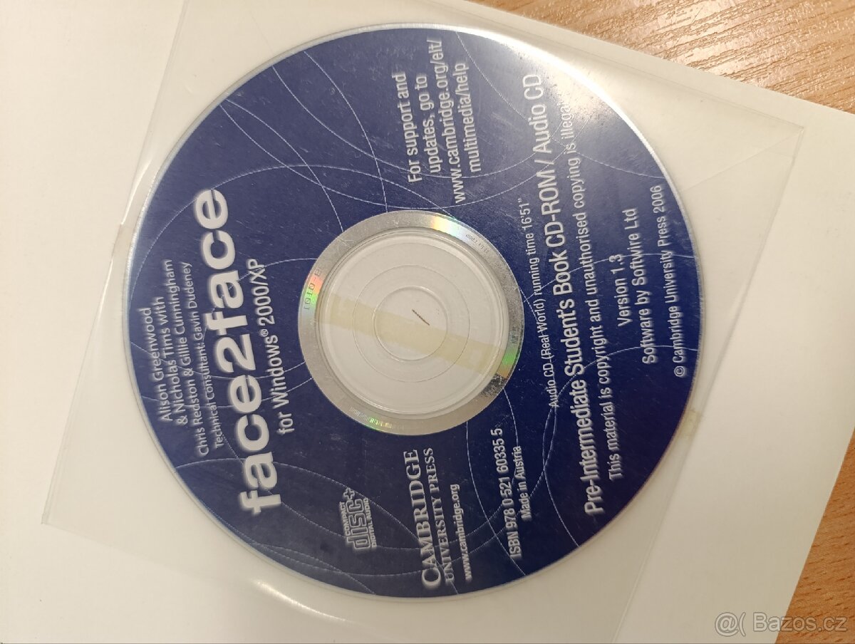 Učebnice angličtiny face2face, cvičebnice, CD ROM/audio CD - 5