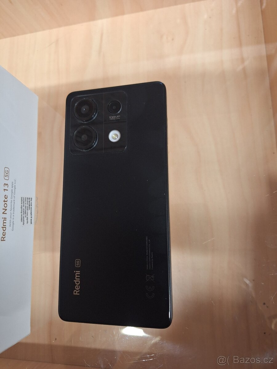 Xiaomi Redmi Note 13 5G, 8GB/256GB Graphite Black - 5