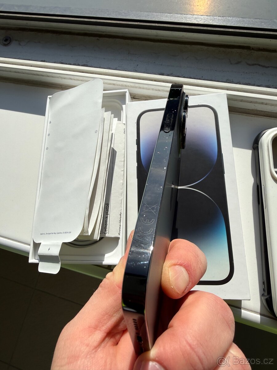 Iphone 14 pro 256 gb black černy - 5