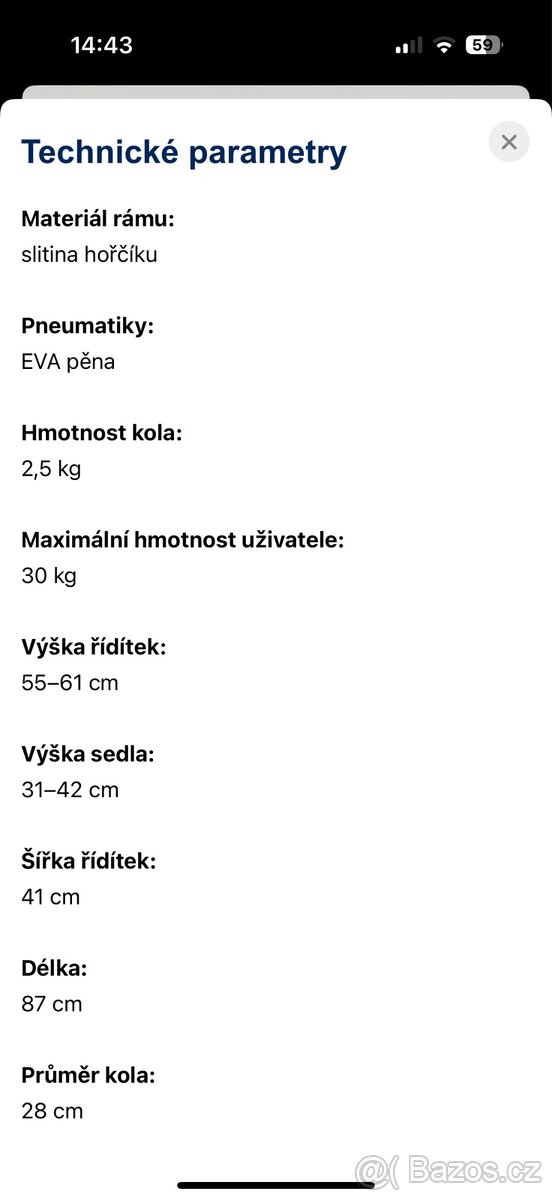 Dětské odrážedlo Cariboo - 5