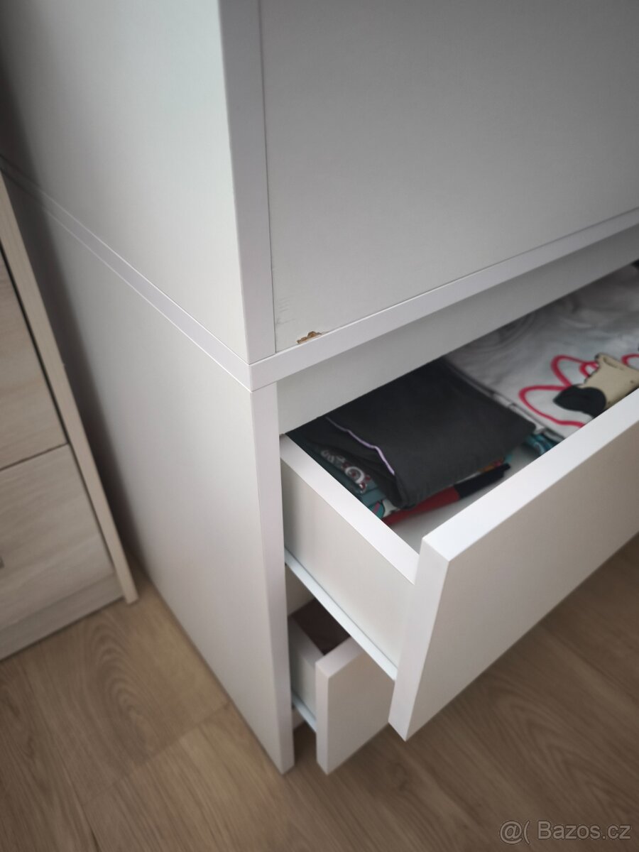 Bílá skříň 90x51x235 cm - 5