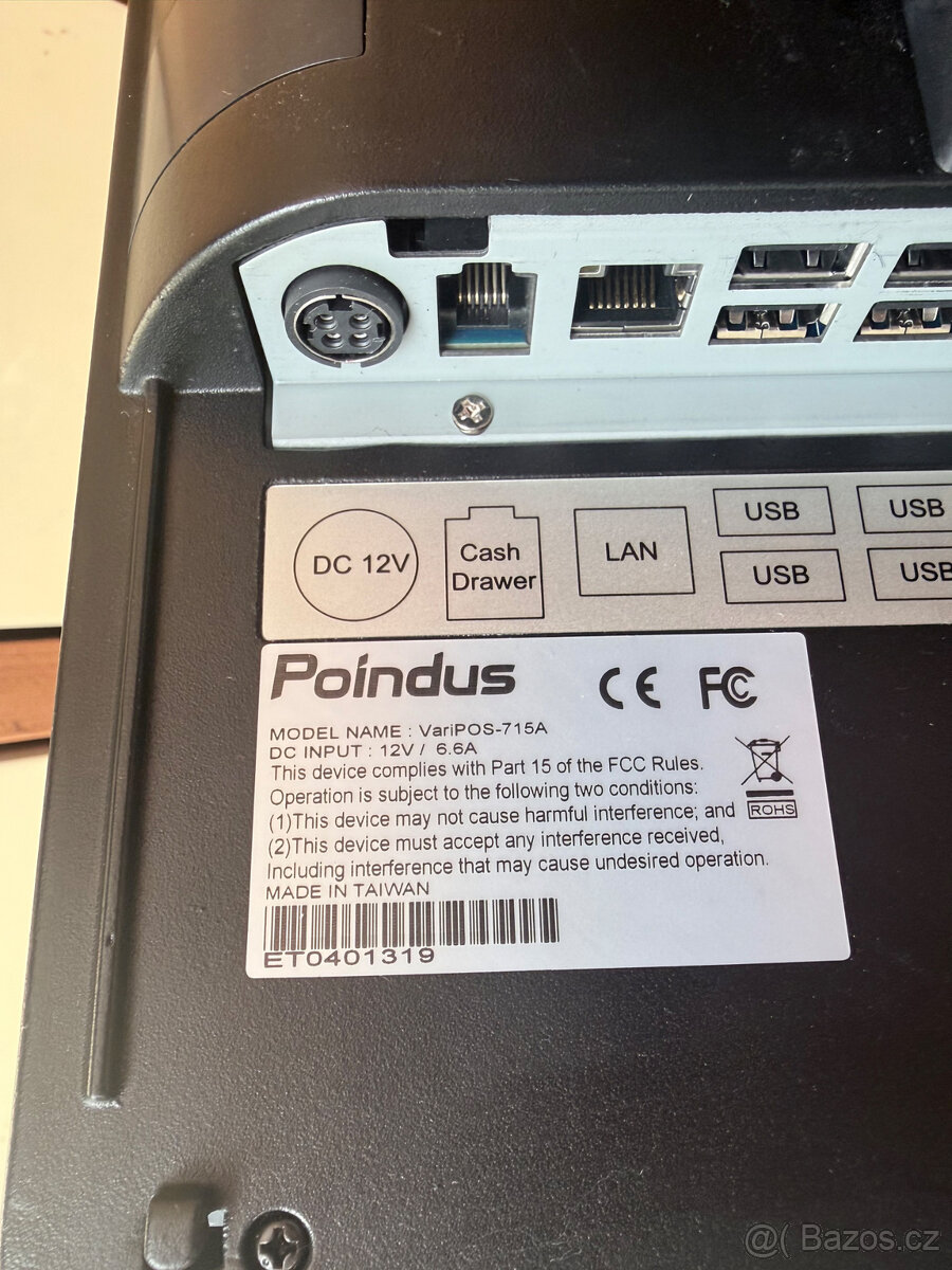 Pokladní dotykový terminál VariPos 715A - 5