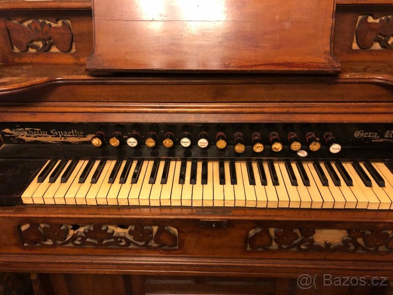 Starožitné harmonium - 5