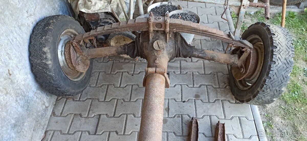 Tatra 57 - převodovka, diferenciál, hlavní tyč - 5