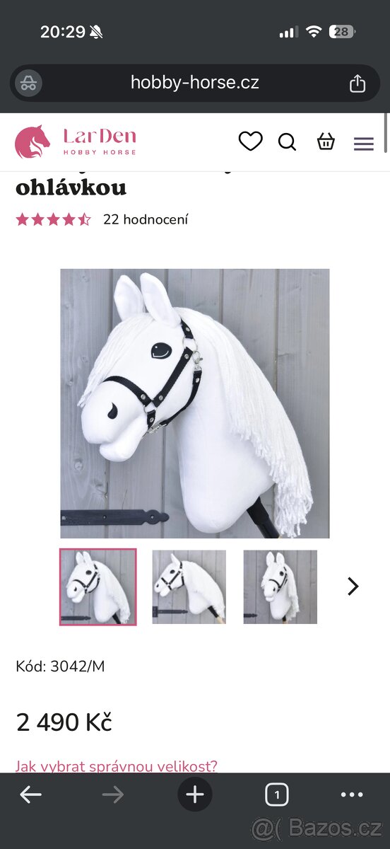 SLEVA-Hobby Horse - LarDen - kůň - 5