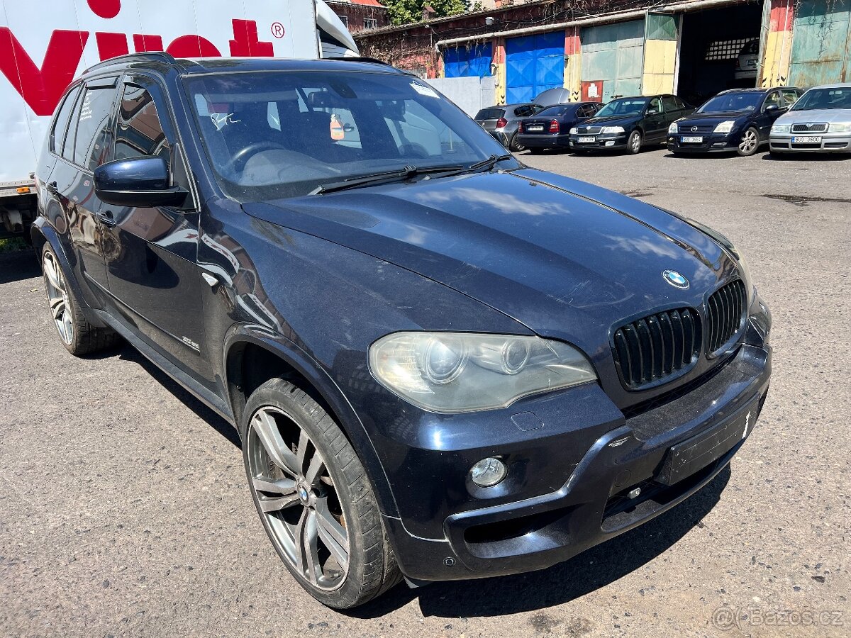 Bmw x5 e70 3.0sD 210kw Mpaket Monacoblau na díly - 5