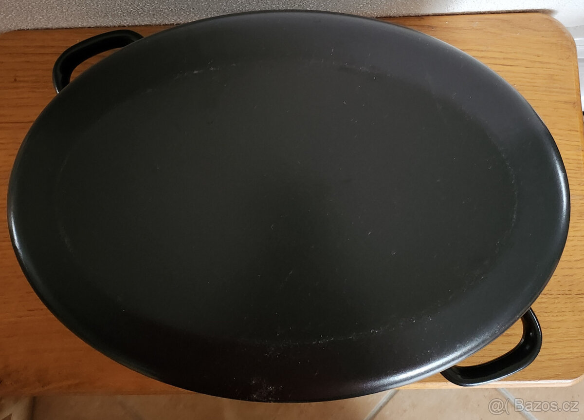 Smaltovaný dvoudílný pekáč - 5