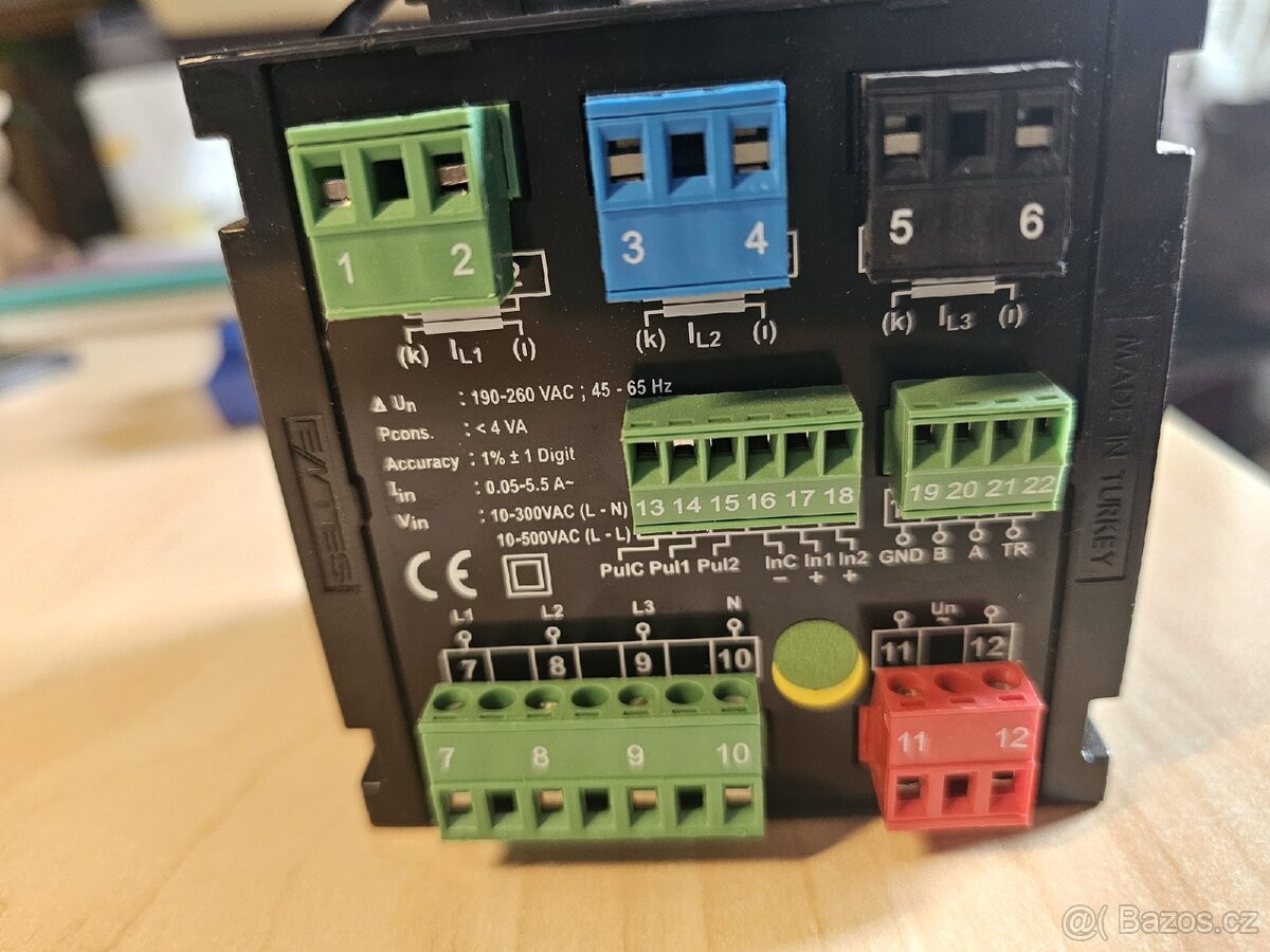 Wattmeter a elektroměr EPR-04S - 5