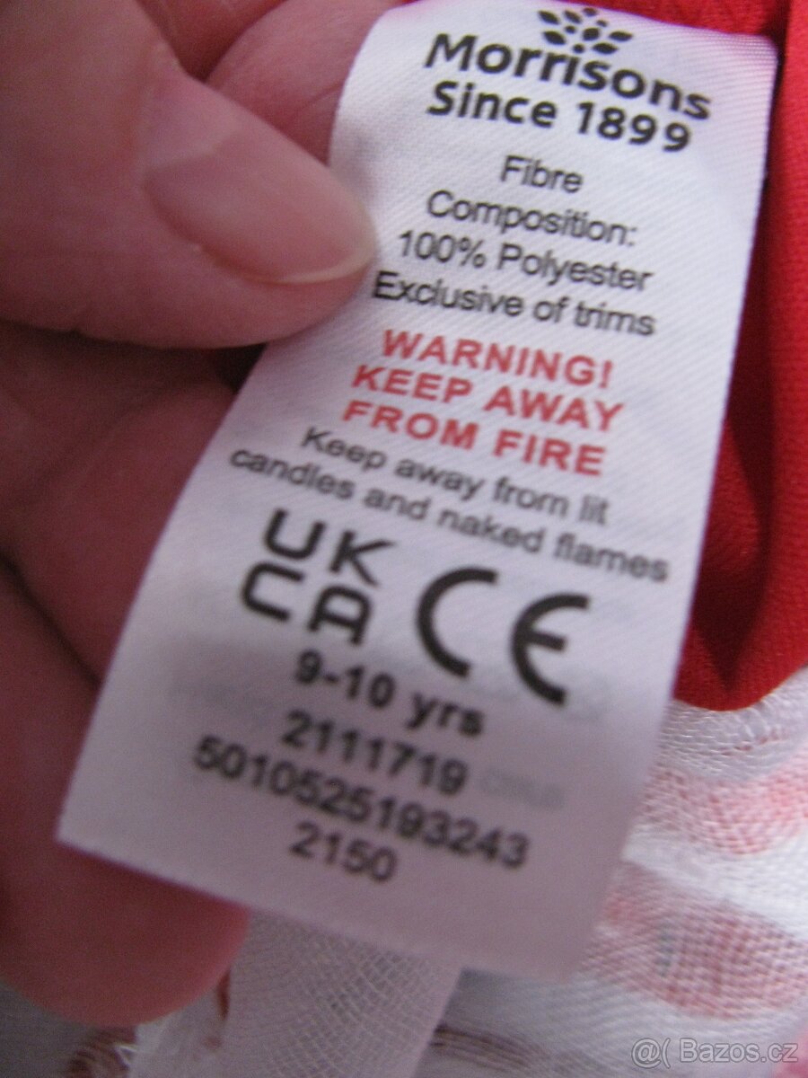 Kostým - elastický overal Šašek, klaun vel.140 - 5