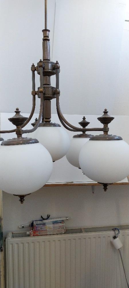 Mosazný lustr Magnat - 5