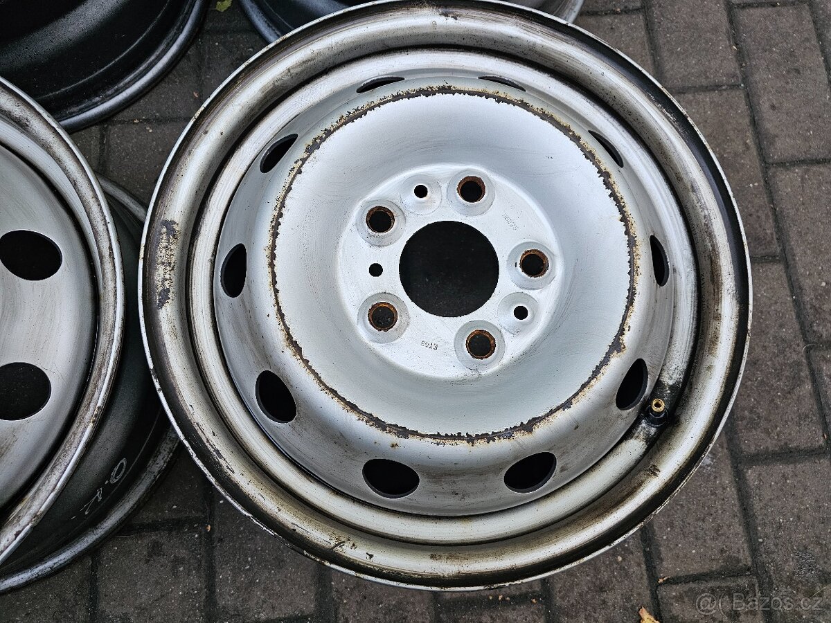 Plechové disky kola 5x118 R15 Peugeot Boxer Jumper Ducato - 5