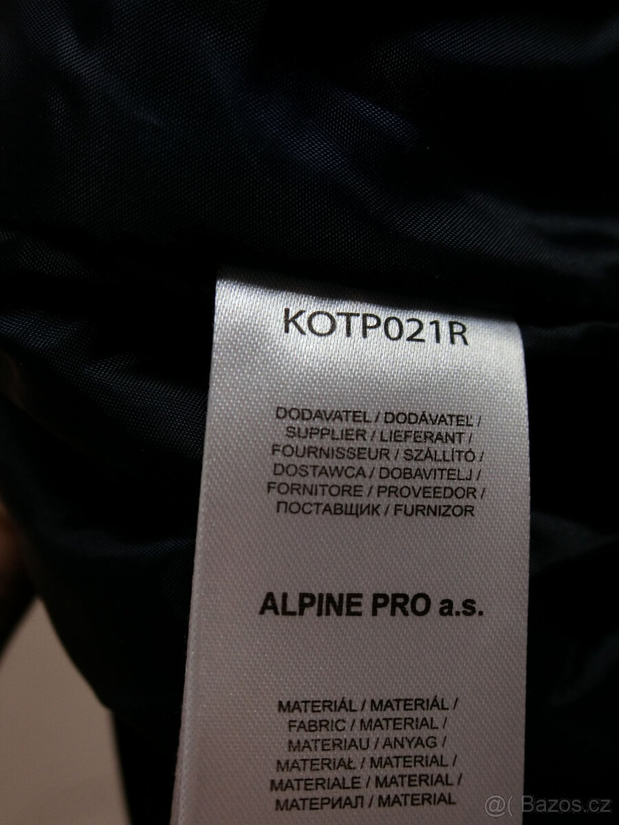 Sjezdařské zateplené kalhoty Alpine Pro vel. 140/146 - 5