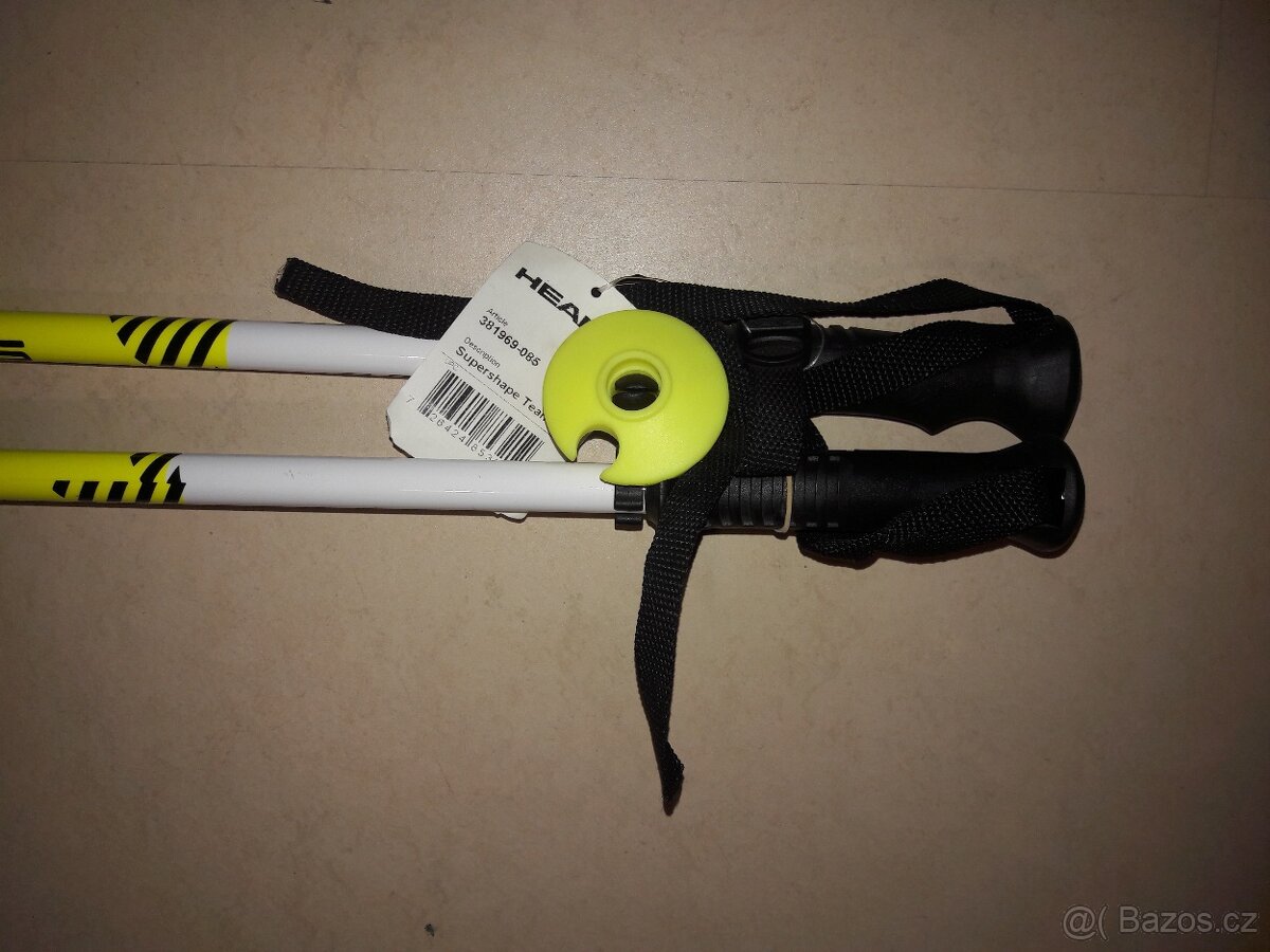 Dětské lyžarské hole HEAD Supershape Team (85 cm), nové - 5