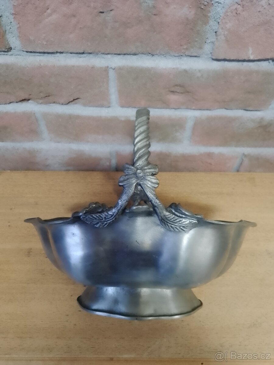 Cínový košík - 5