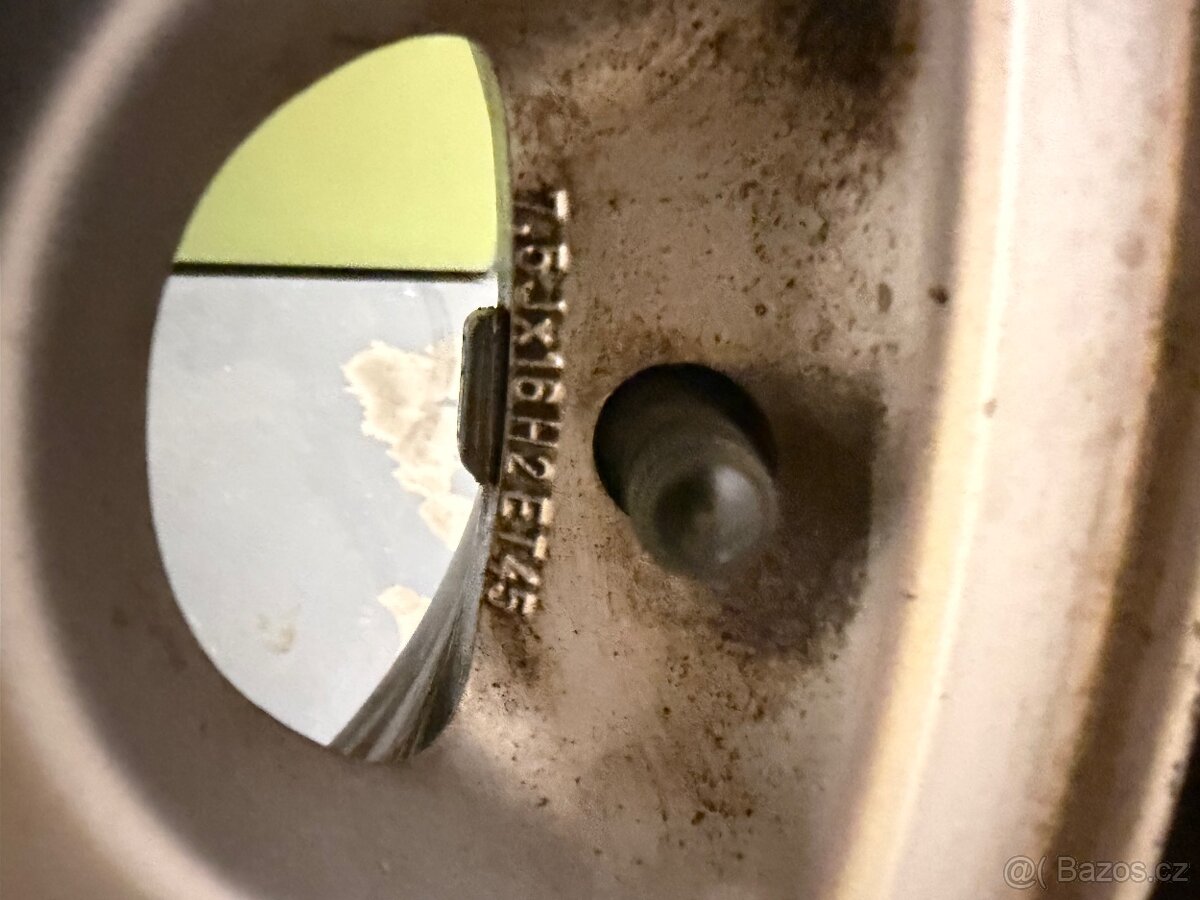 Originál Alu disk Audi 7,5J x 16 H2 et 45 Ronal - 4D0601025A - 5