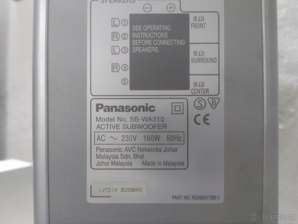 Domácí kino Panasonic - 5