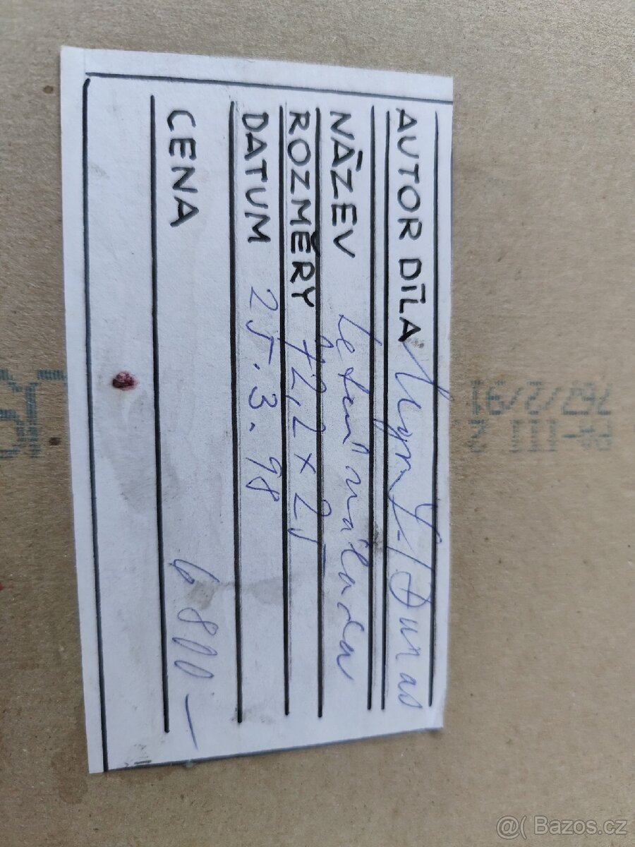 Staré obrazy St. Duras - 5