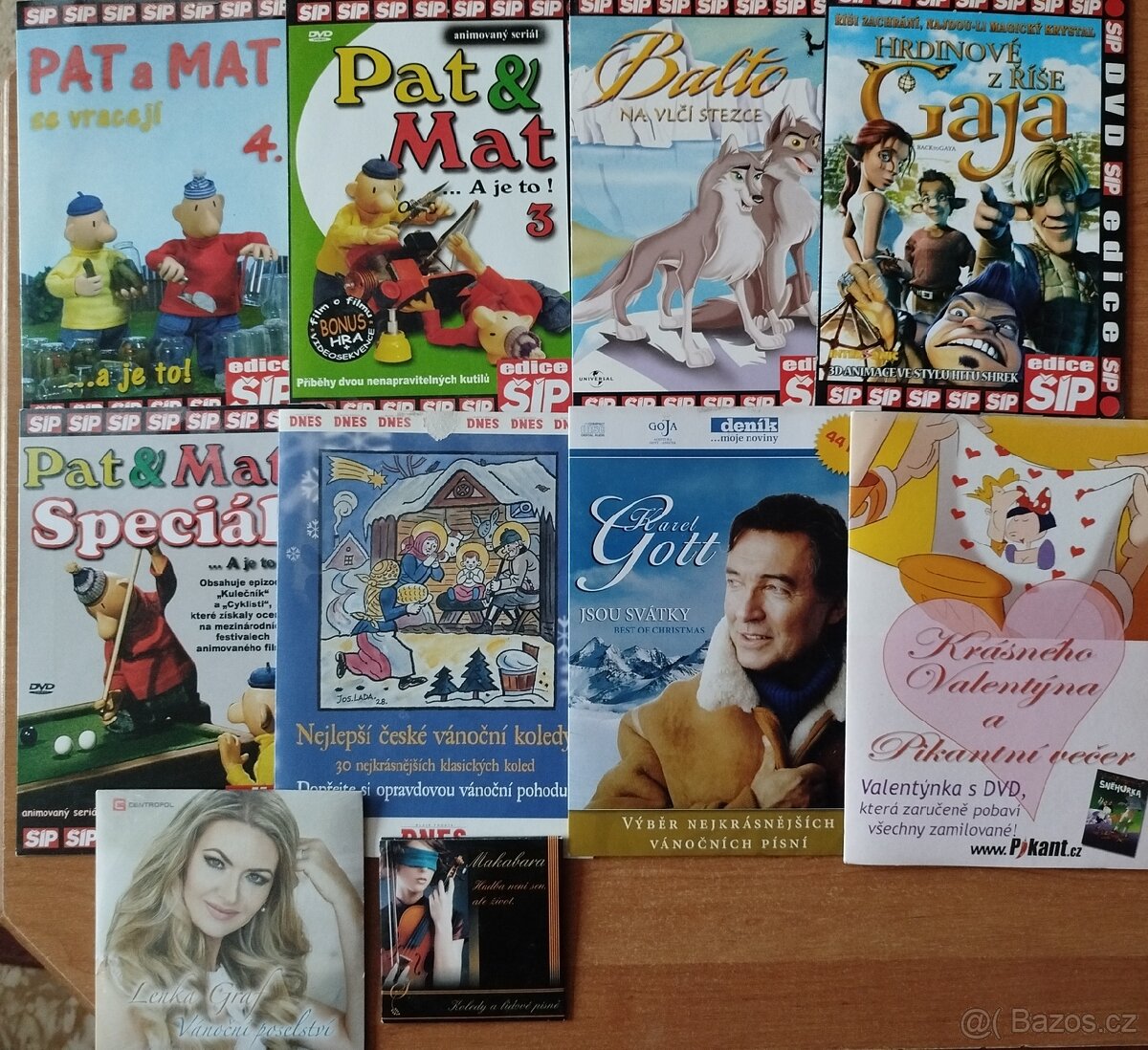 Filmy, pohádky,komedie,koledy na cd - 5